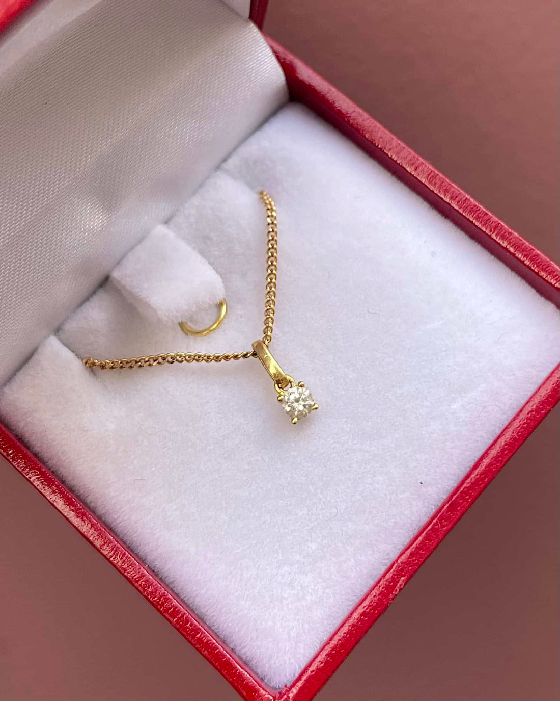 Pendentif Diamant vintage &quot;Tilia&quot;