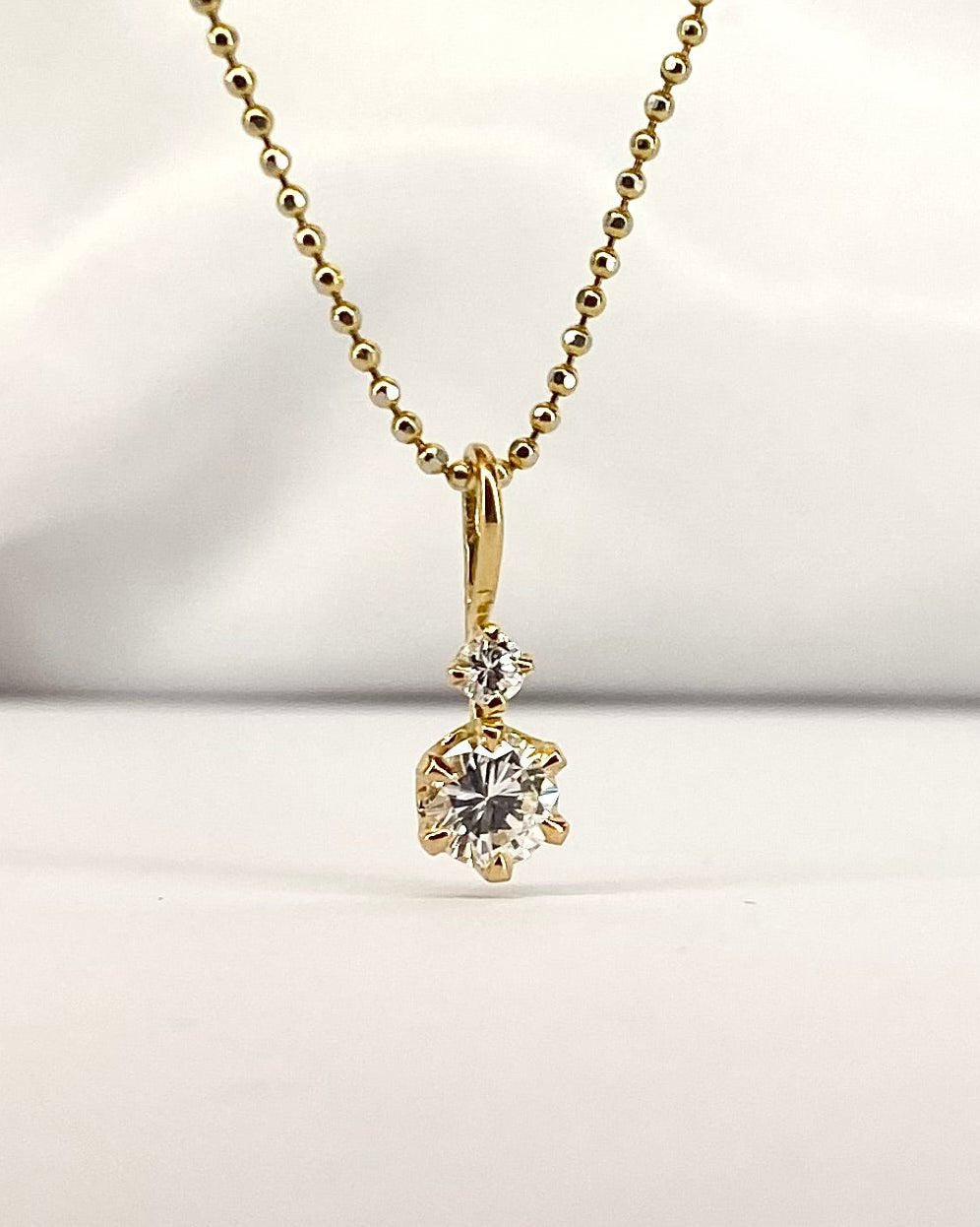 Pendentif Diamants 0.30 carat "Huguette" - Elliade Paris