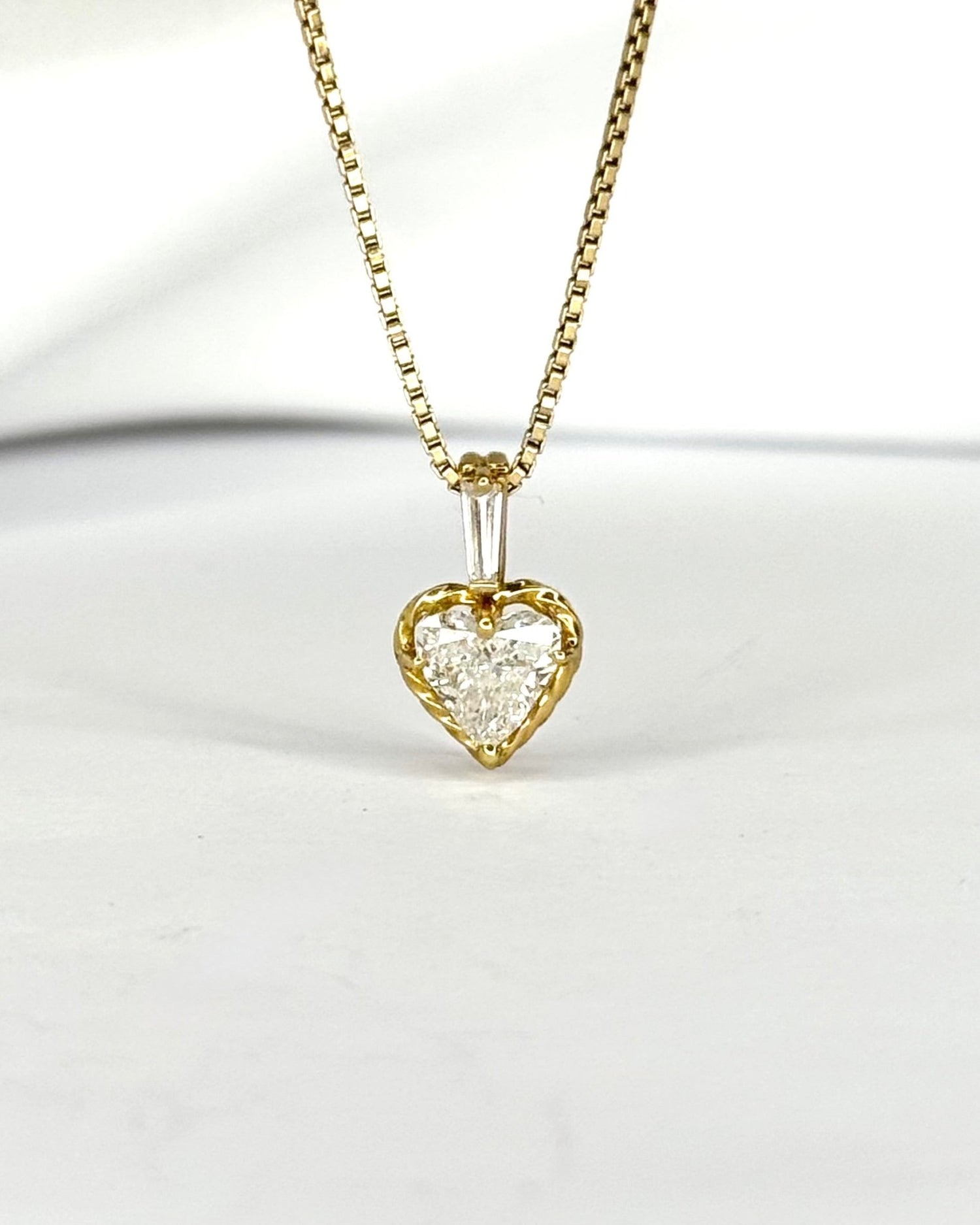 Pendentif Diamants 0.53 carat "Elsa" - Elliade Paris