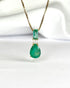 Pendentif Émeraudes 1.59 carat & Diamant "Erika" - Elliade Paris