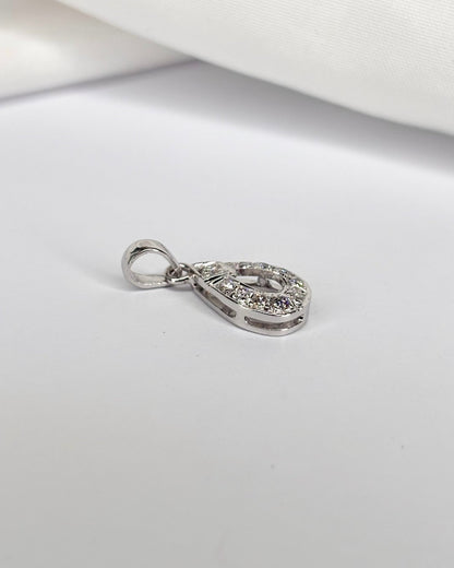 Pendentif Goutte 10 Diamants &quot;Azéa&quot; - Elliade Paris