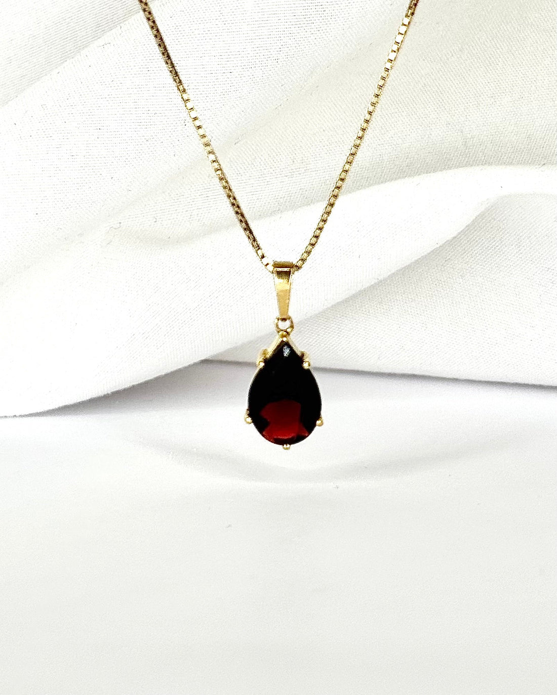 Pendentif Grenat 3.35 carats "Pablo" - Elliade Paris