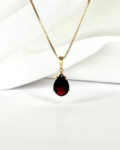 Pendentif Grenat 3.35 carats "Pablo" - Elliade Paris