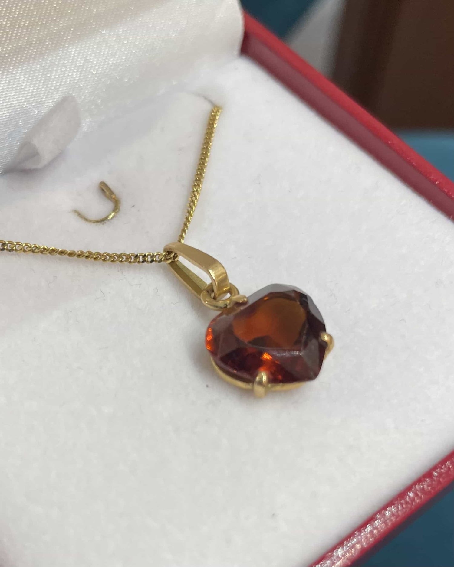 Pendentif Grenat 6.70 carats &quot;Gianni&quot; - Elliade Paris