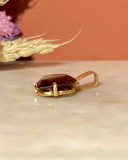 Pendentif Grenat 6.70 carats &quot;Gianni&quot; - Elliade Paris