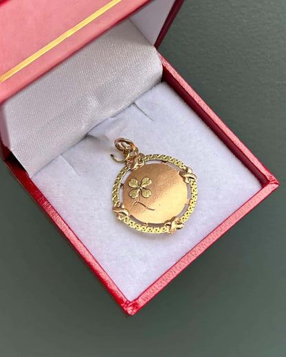 Pendentif Médaillon Or 18 carats &quot;Mayla&quot; - Elliade Paris