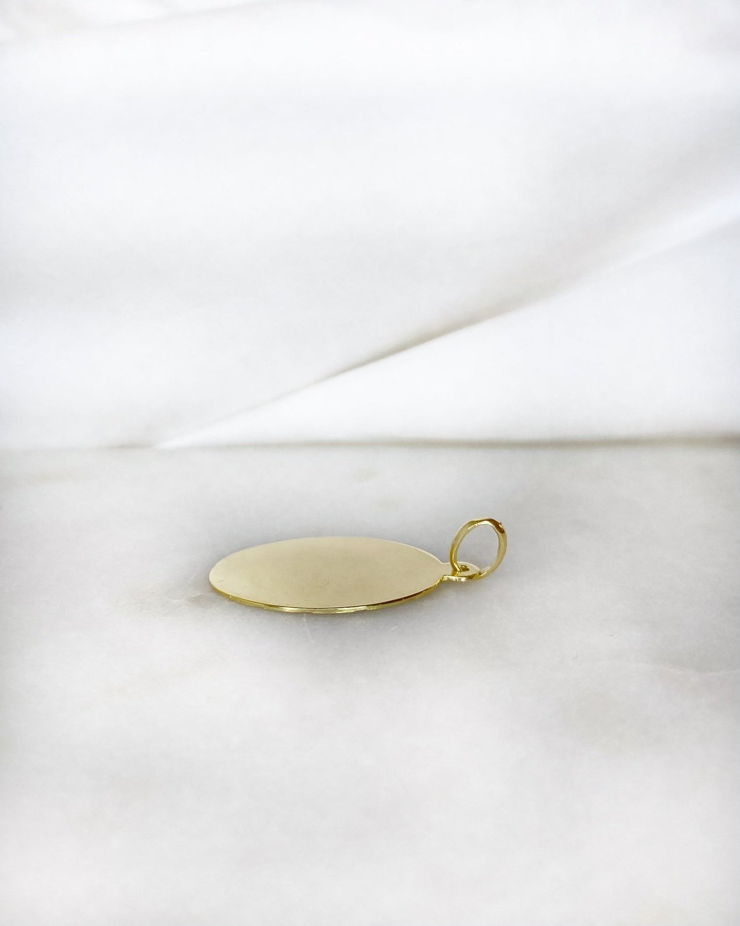 Pendentif Or Jaune 18 carats &amp; émail &quot;Aséane&quot; - Elliade Paris