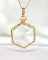 Pendentif Or Jaune & Verre "Oury" - Elliade Paris