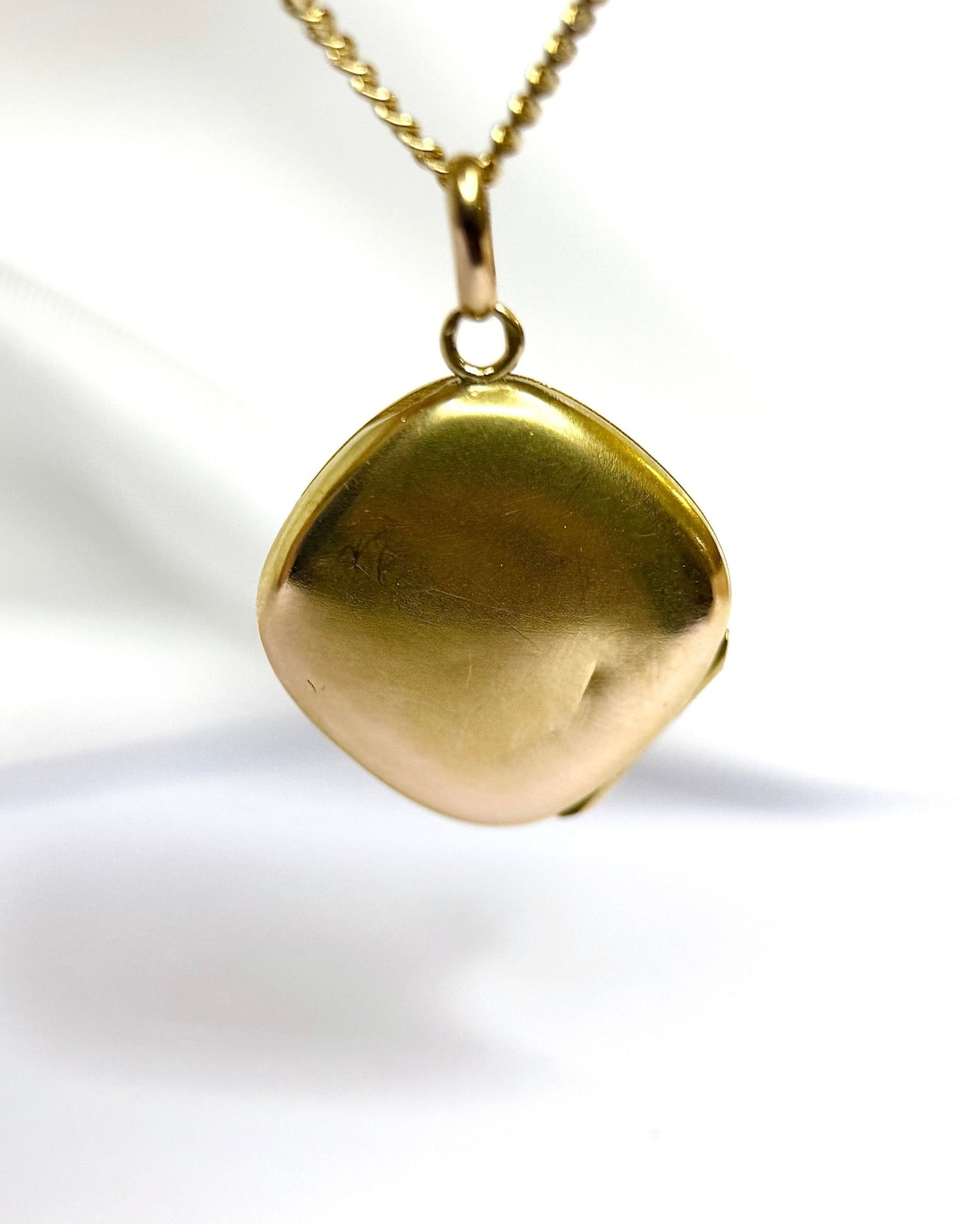 Pendentif Or Jaune &amp; Vert 18 carats "Iris" - Elliade Paris