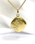 Pendentif Or Jaune & Vert 18 carats "Iris" - Elliade Paris