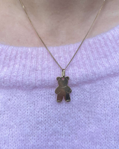Pendentif Ours Or 18 carats &quot;Teddy&quot; - Elliade Paris