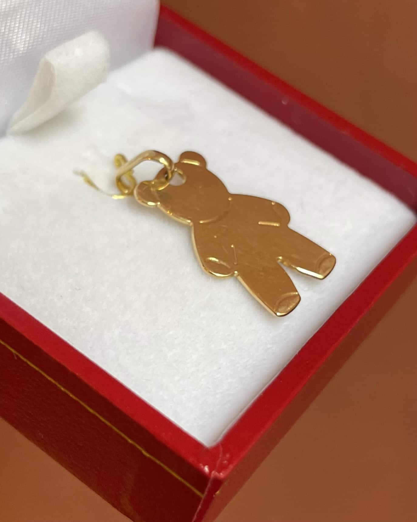 Pendentif Ours Or 18 carats &quot;Teddy&quot; - Elliade Paris