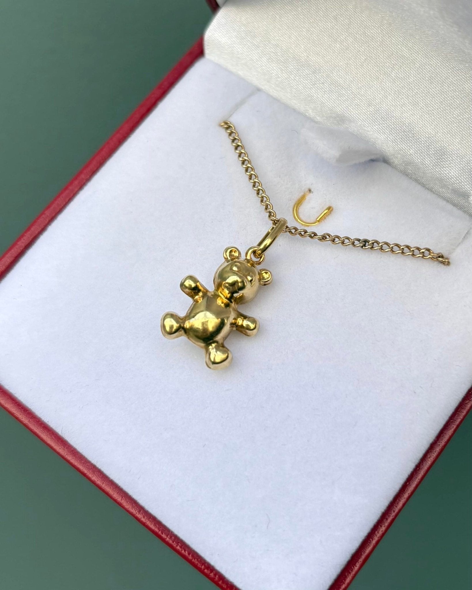 Pendentif Ourson Or Jaune 18 carats &quot;Léo&quot; - Elliade Paris