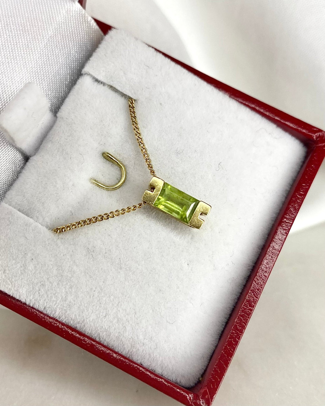 Pendentif Péridot &quot;Isaline&quot; - Elliade Paris