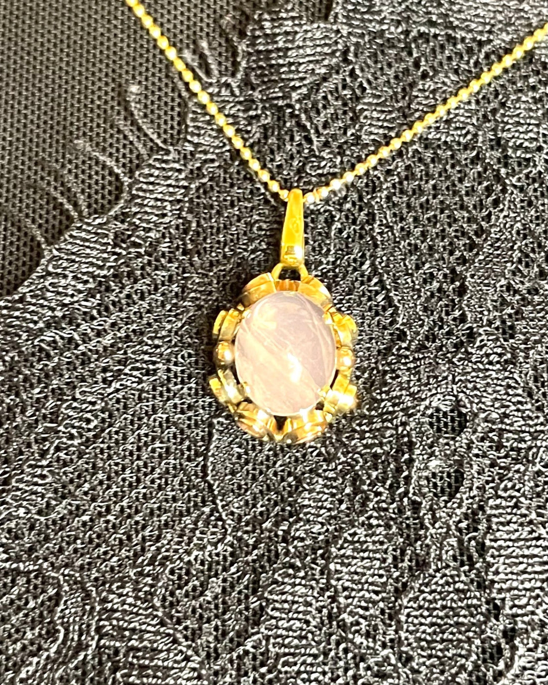 Pendentif Quartz Rose "Igora" - Elliade Paris