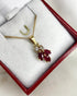 Pendentif Rubis & Diamants "Fiona" - Elliade Paris