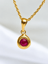 Pendentif Rubis "Emy" - Elliade Paris