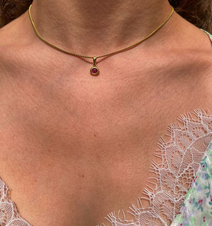 Pendentif Rubis "Emy" - Elliade Paris