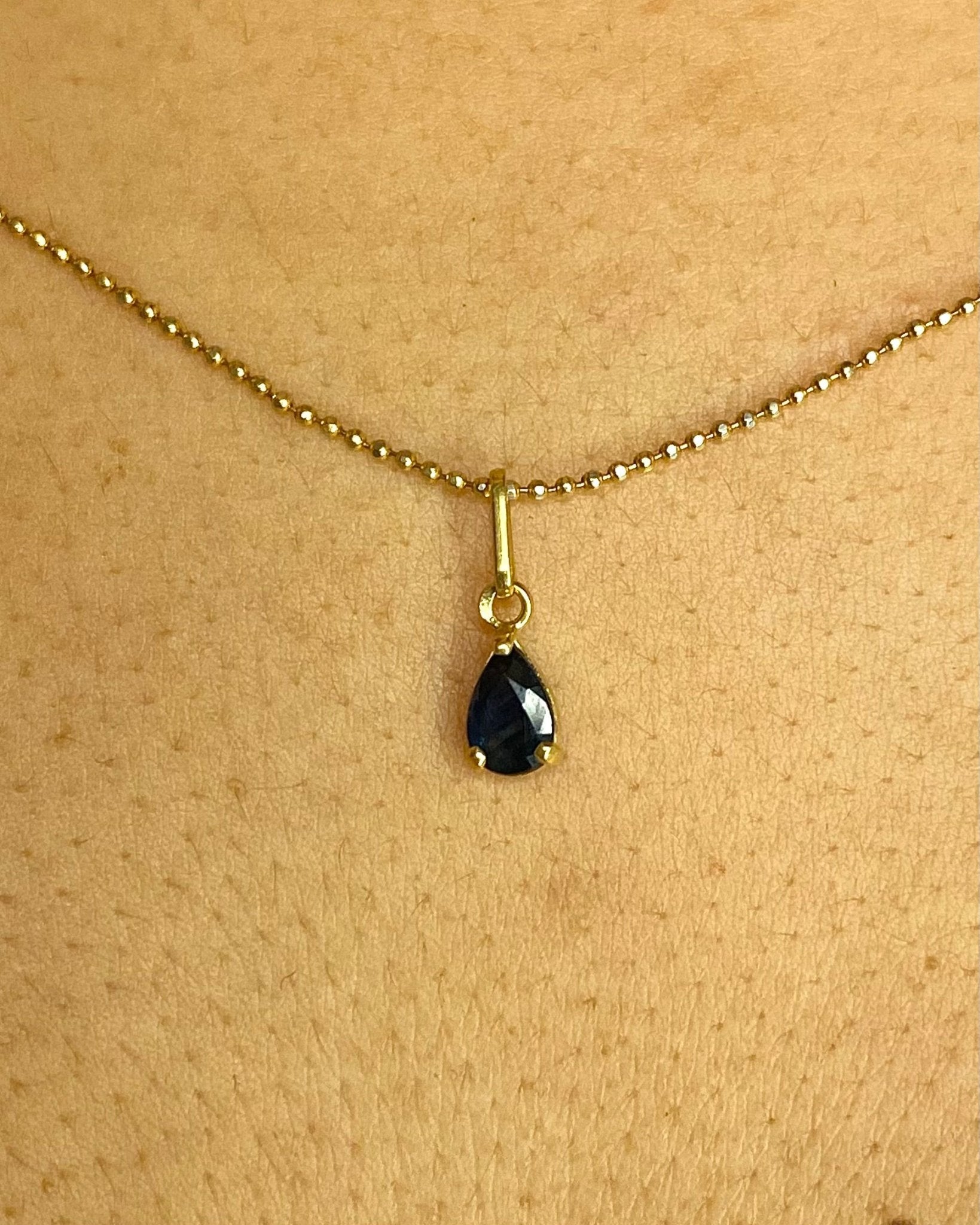 Pendentif Saphir 0.45 carat "Romane" - Elliade Paris