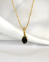 Pendentif Saphir 0.70 carat & Diamant "Marin" - Elliade Paris