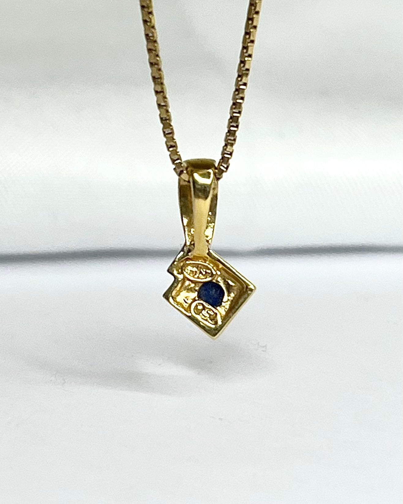 Pendentif Saphir "Fabienne" - Elliade Paris