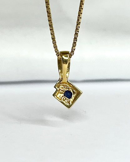 Pendentif Saphir "Fabienne" - Elliade Paris