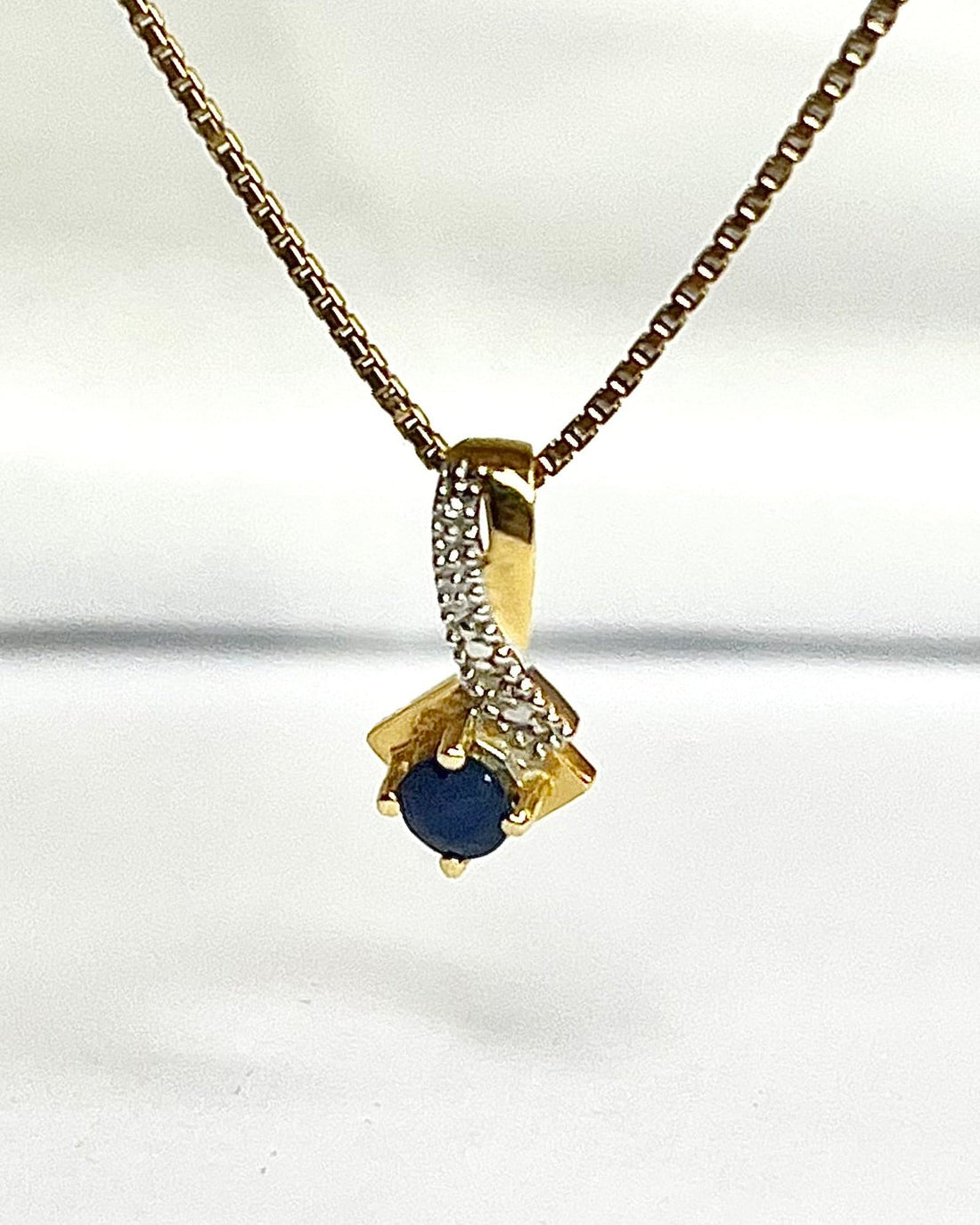 Pendentif Saphir "Fabienne" - Elliade Paris