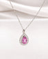 Pendentif Saphir Rose & Diamants "Rosa" - Elliade Paris