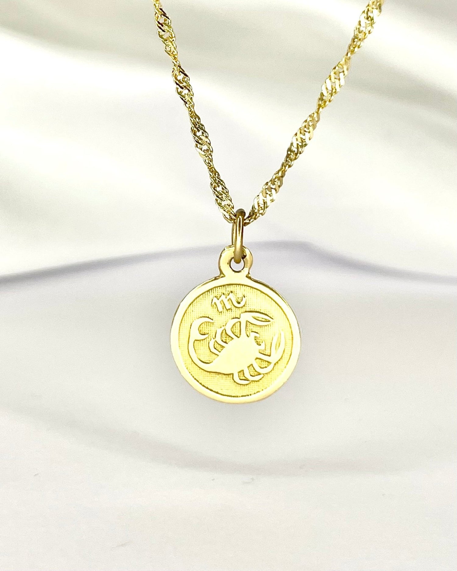 Pendentif Scorpion Or Jaune "Tom" - Elliade Paris