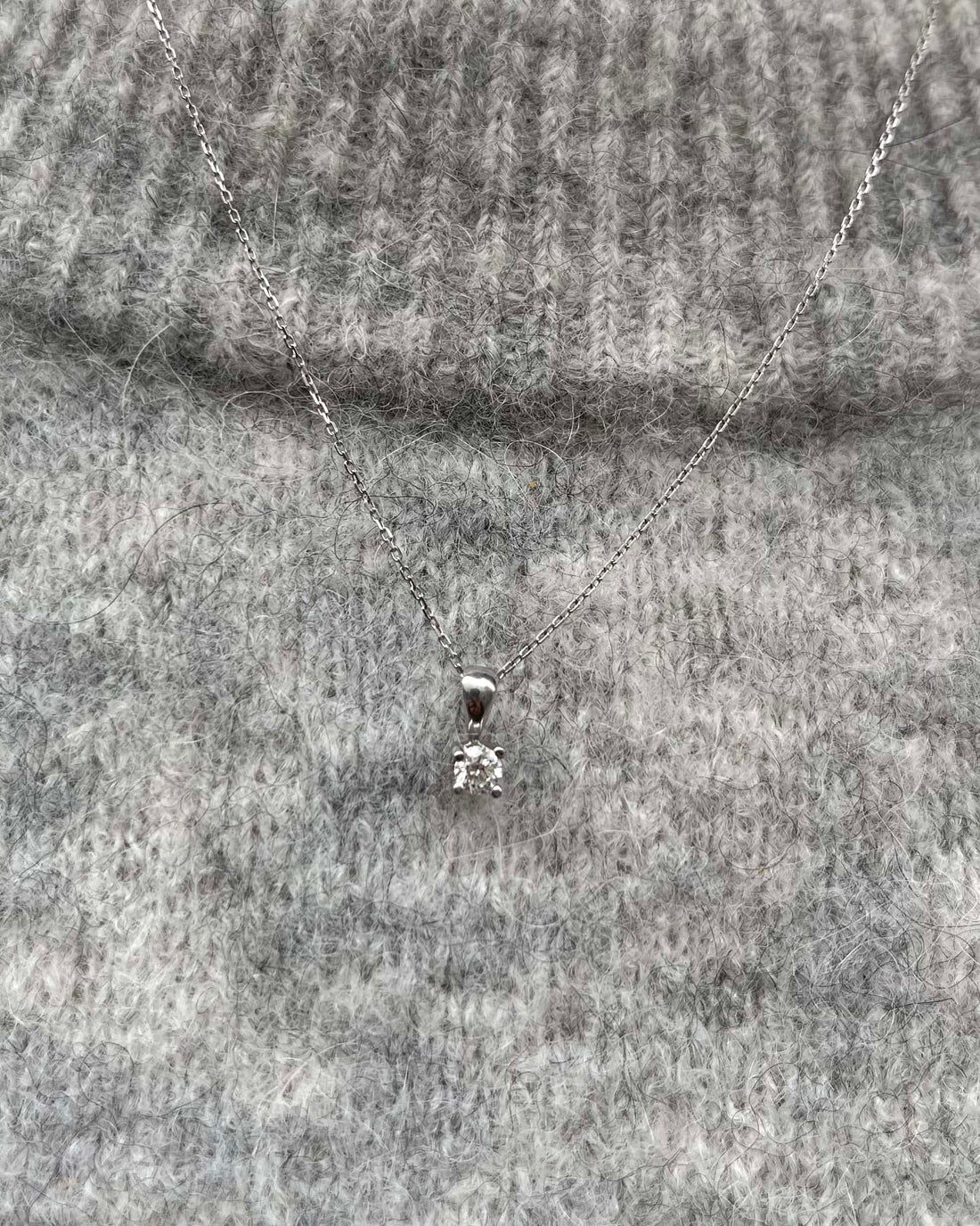 Chaîne Vintage Or Gris 18 Carats "Ilia"