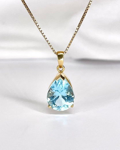 Pendentif Topaze 7.25 carats "Nour" - Elliade Paris