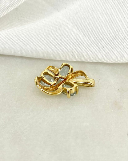 Pendentif Topazes 1.50 carat &quot;Virginia&quot; - Elliade Paris