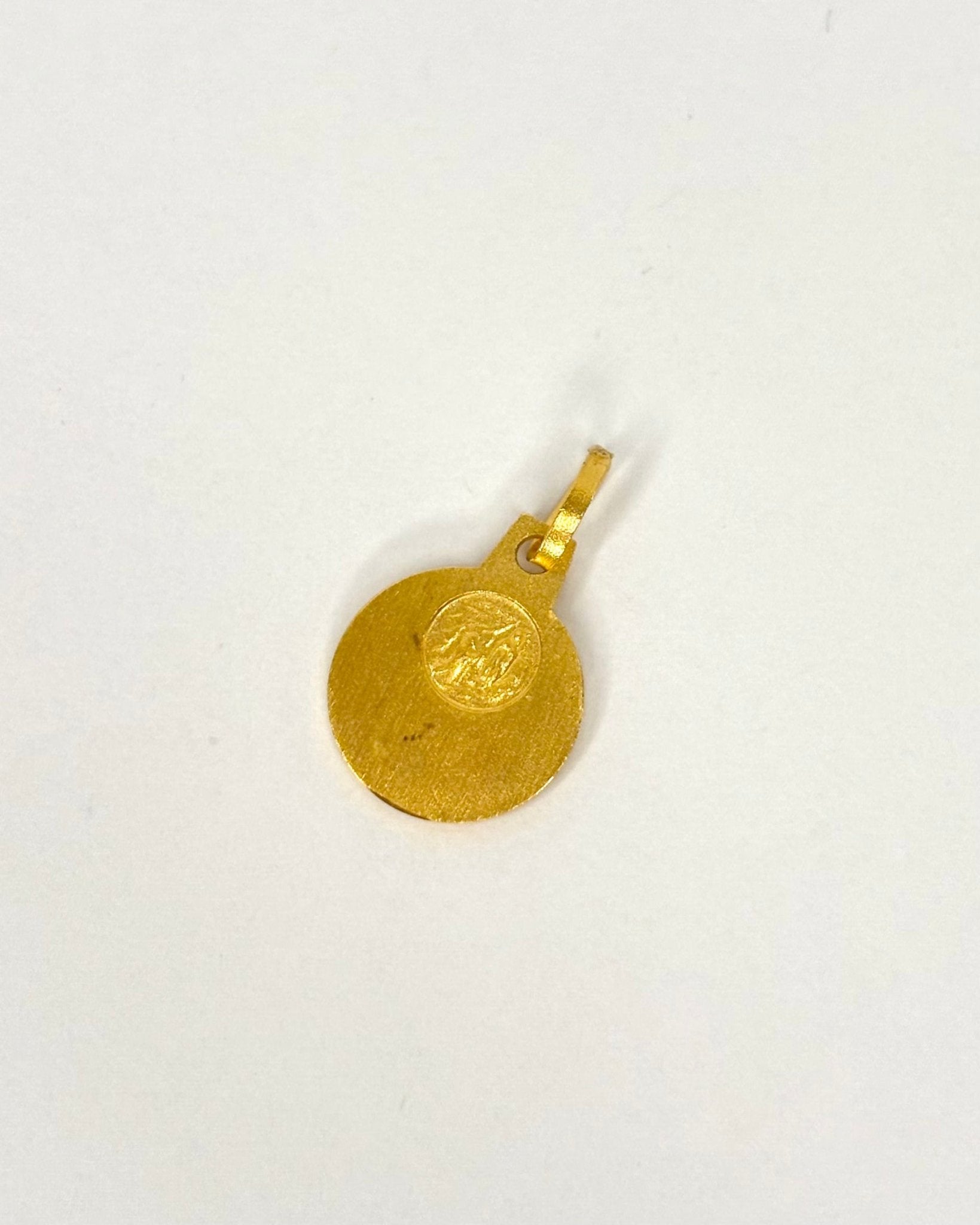 Pendentif Vierge Or Jaune "Gabriella" - Elliade Paris