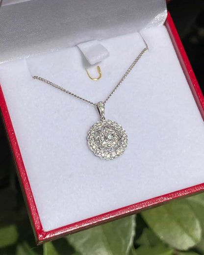 Pendentif Art-déco 31 Diamants &quot;Magdalena&quot;