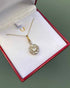 Pendentif Vintage Marguerite 10 Diamants 1 Carat "Noéline" - Elliade Paris