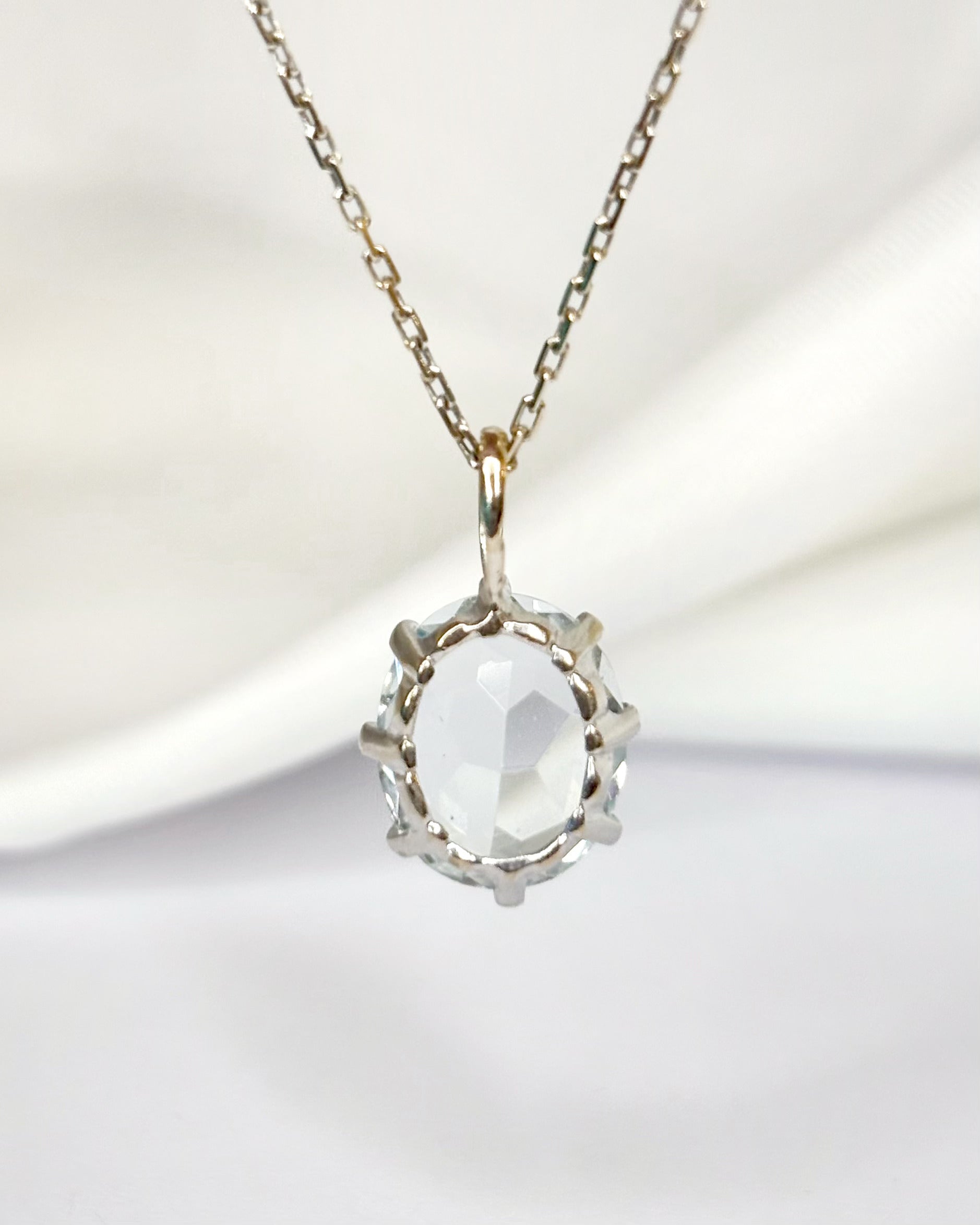 Pendentif Aigue-Marine 3.30 carats "Vanina"