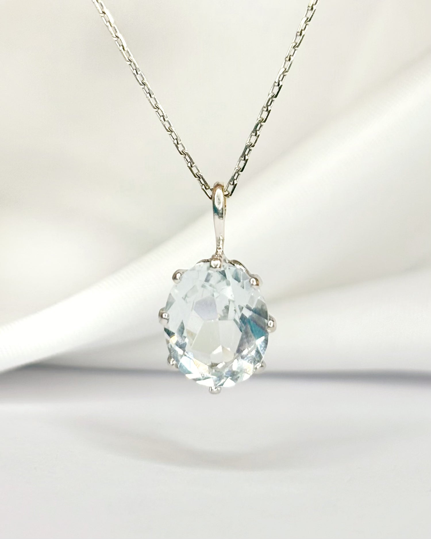 Pendentif Aigue-Marine 3.30 carats "Vanina"