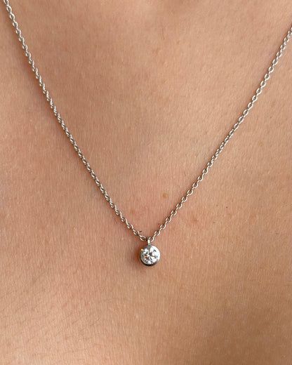 Collier Diamant 0.20 carat "Tina"