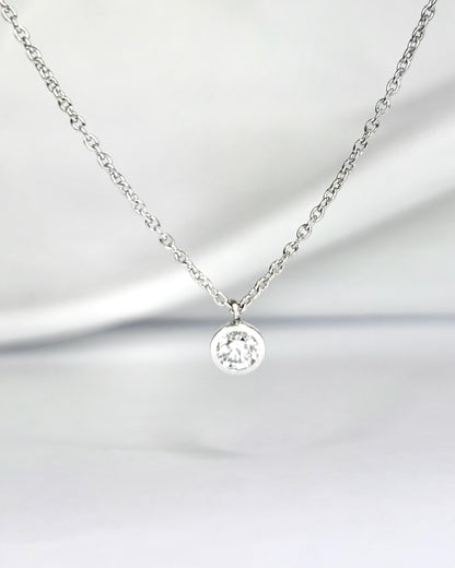 Collier Diamant 0.20 carat "Tina"