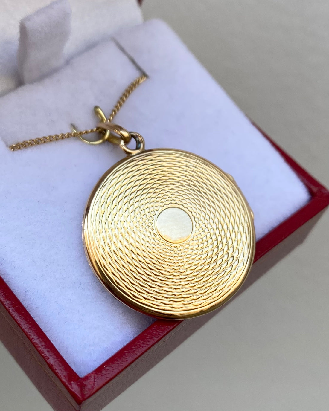 Pendentif Ouvrant Or Jaune &quot;Katherine&quot;