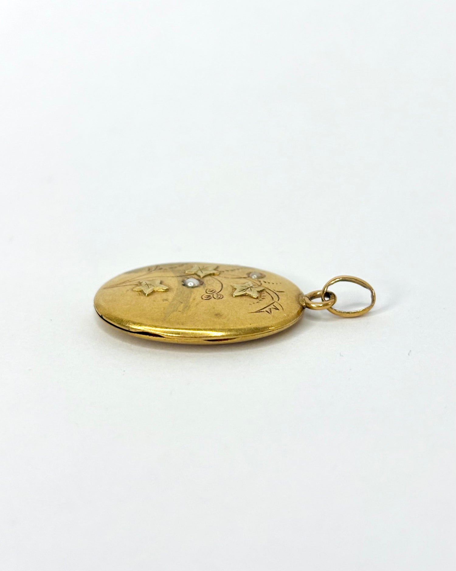 Pendentif Ouvrant Perles XIXe siècle &quot;Elsa&quot;