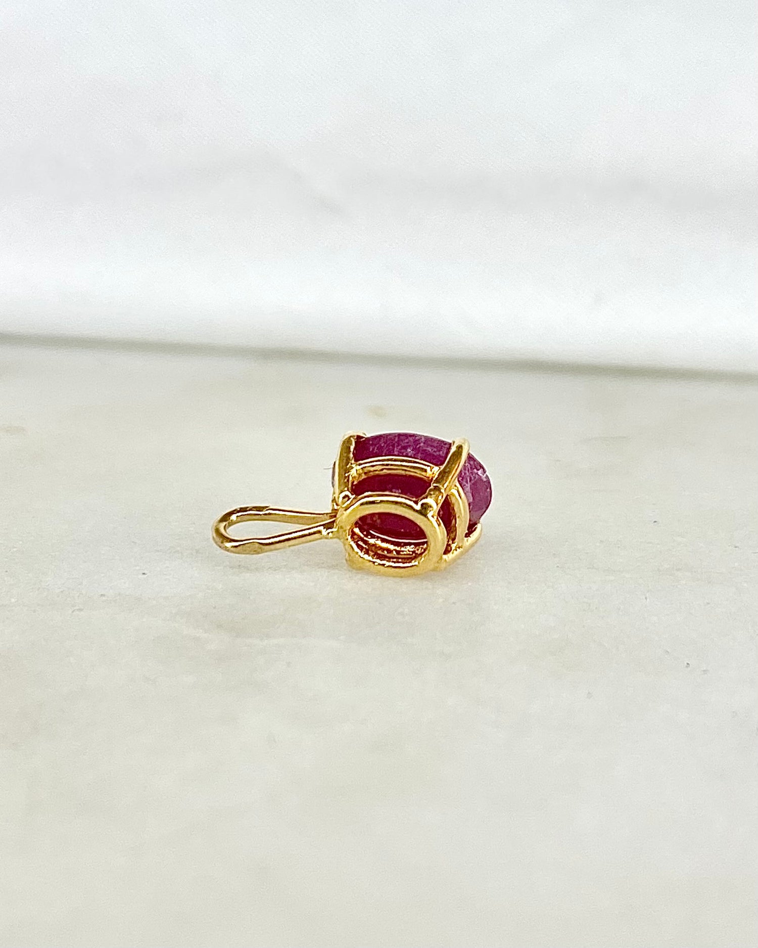 Pendentif Rubis 1.56 carat &quot;Ambrine&quot;