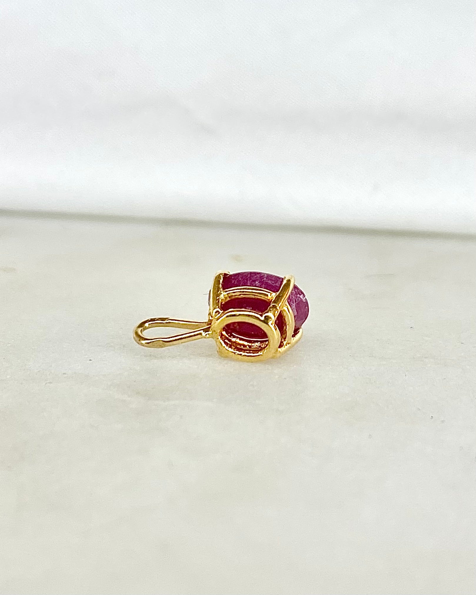Pendentif Rubis 1.56 carat &quot;Ambrine&quot;