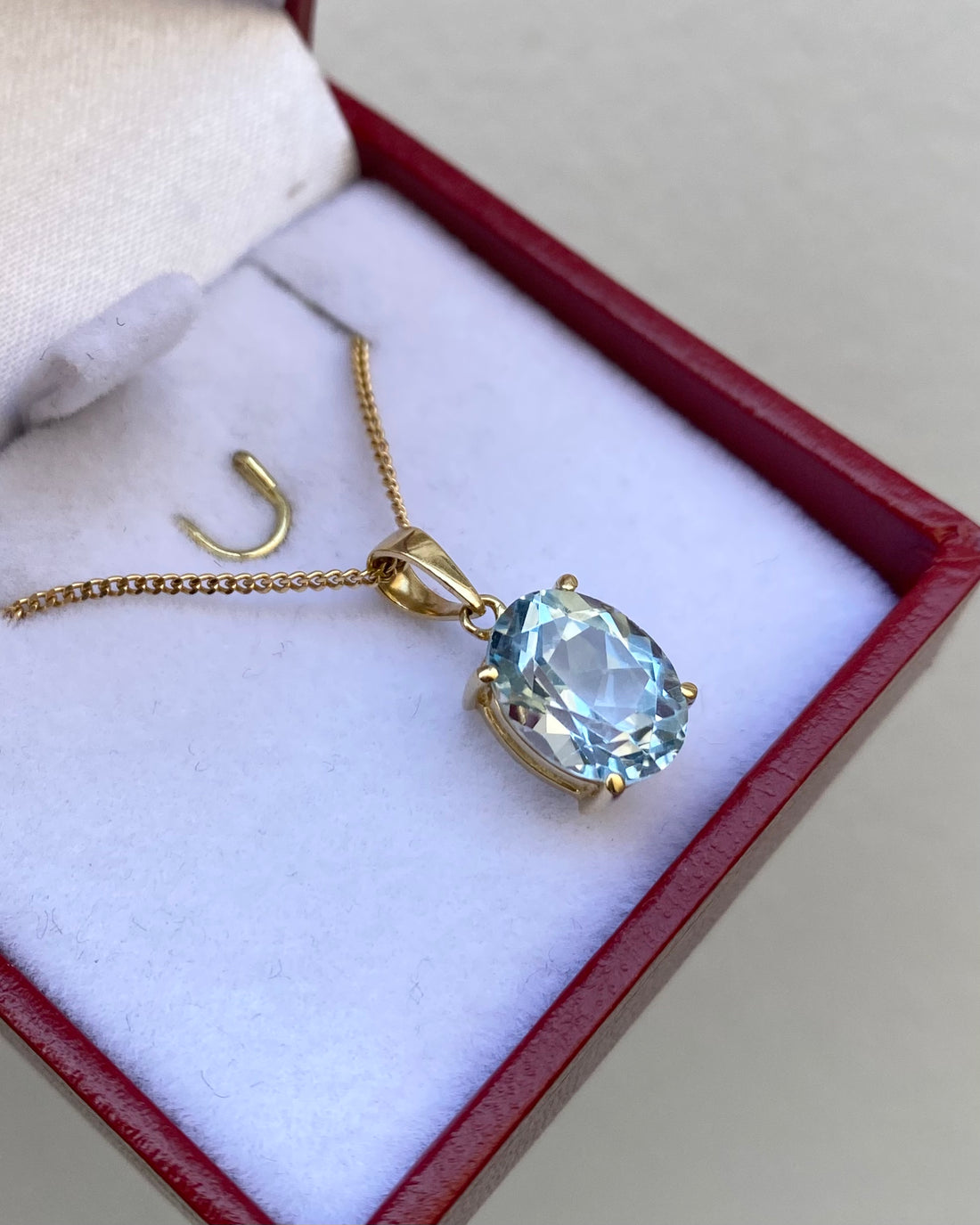 Pendentif Topaze 3.20 carats &quot;Celina&quot;