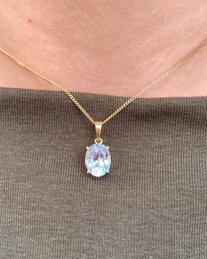 Pendentif Topaze 3.20 carats &quot;Celina&quot;