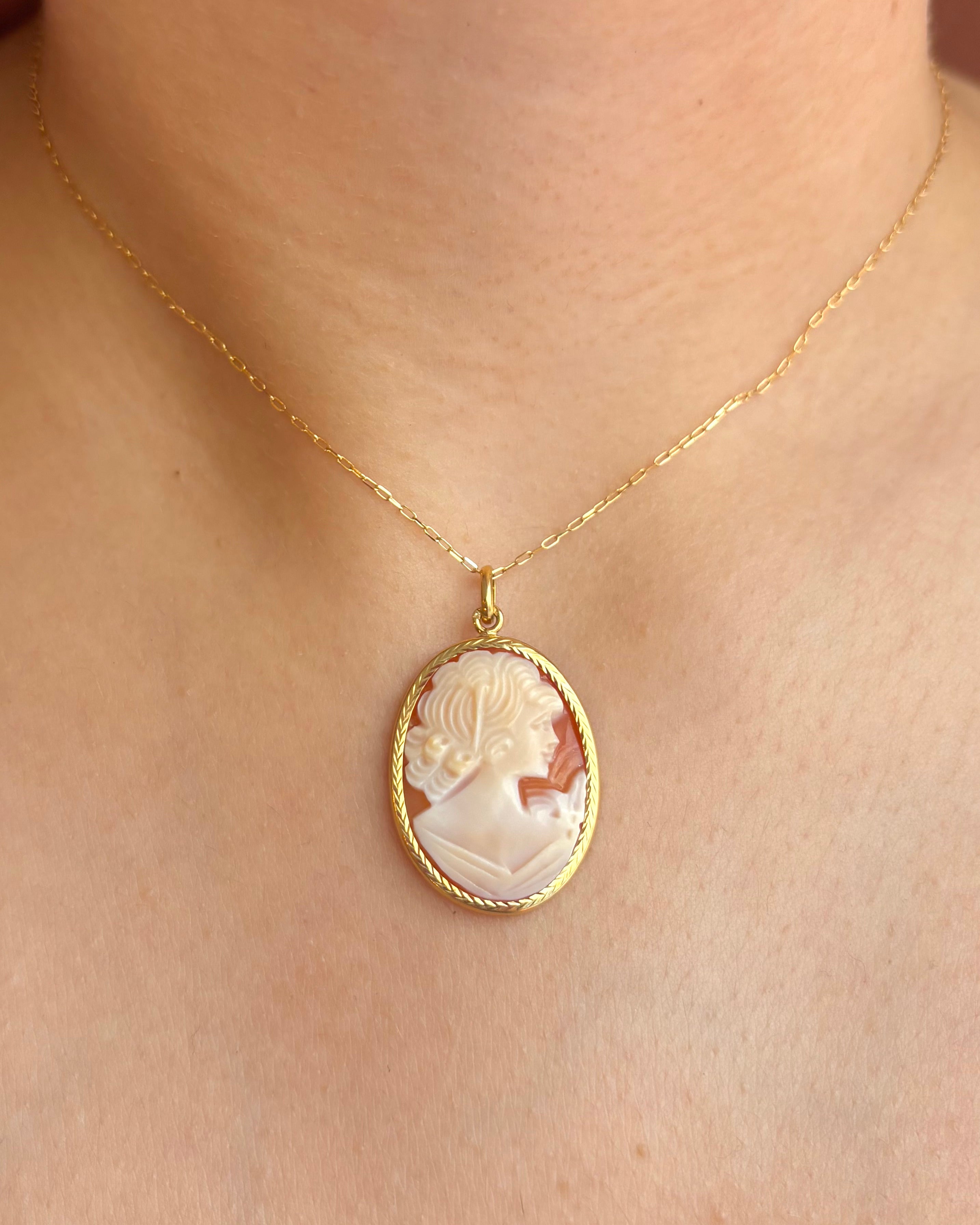Pendentif Camée "Pascaline"