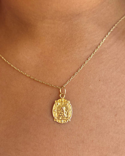 18-karat Yellow Gold Medal “Michel”