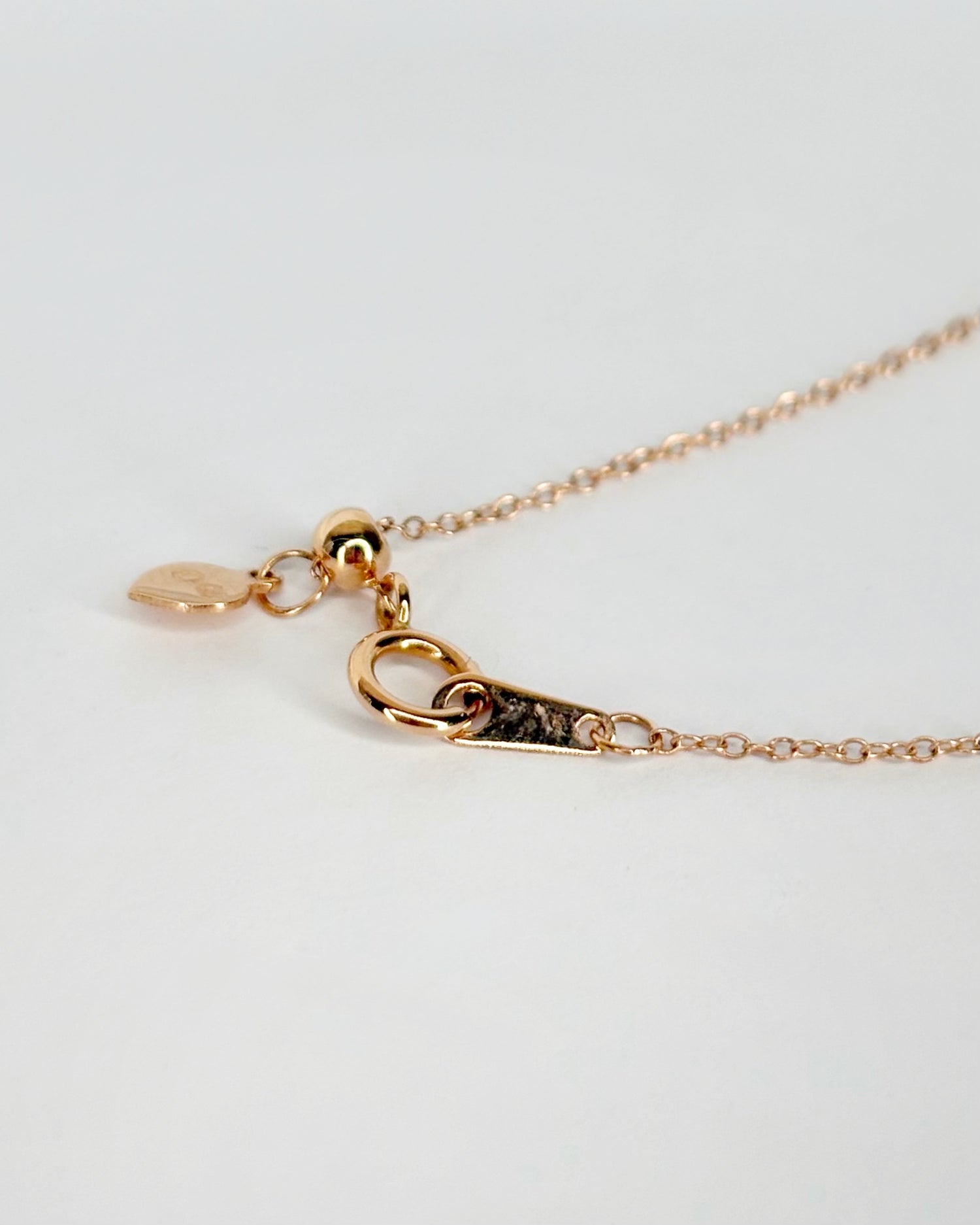 Collier Tourmaline 1.10 carat, Diamants &amp; Or 7,65g "Lucille"