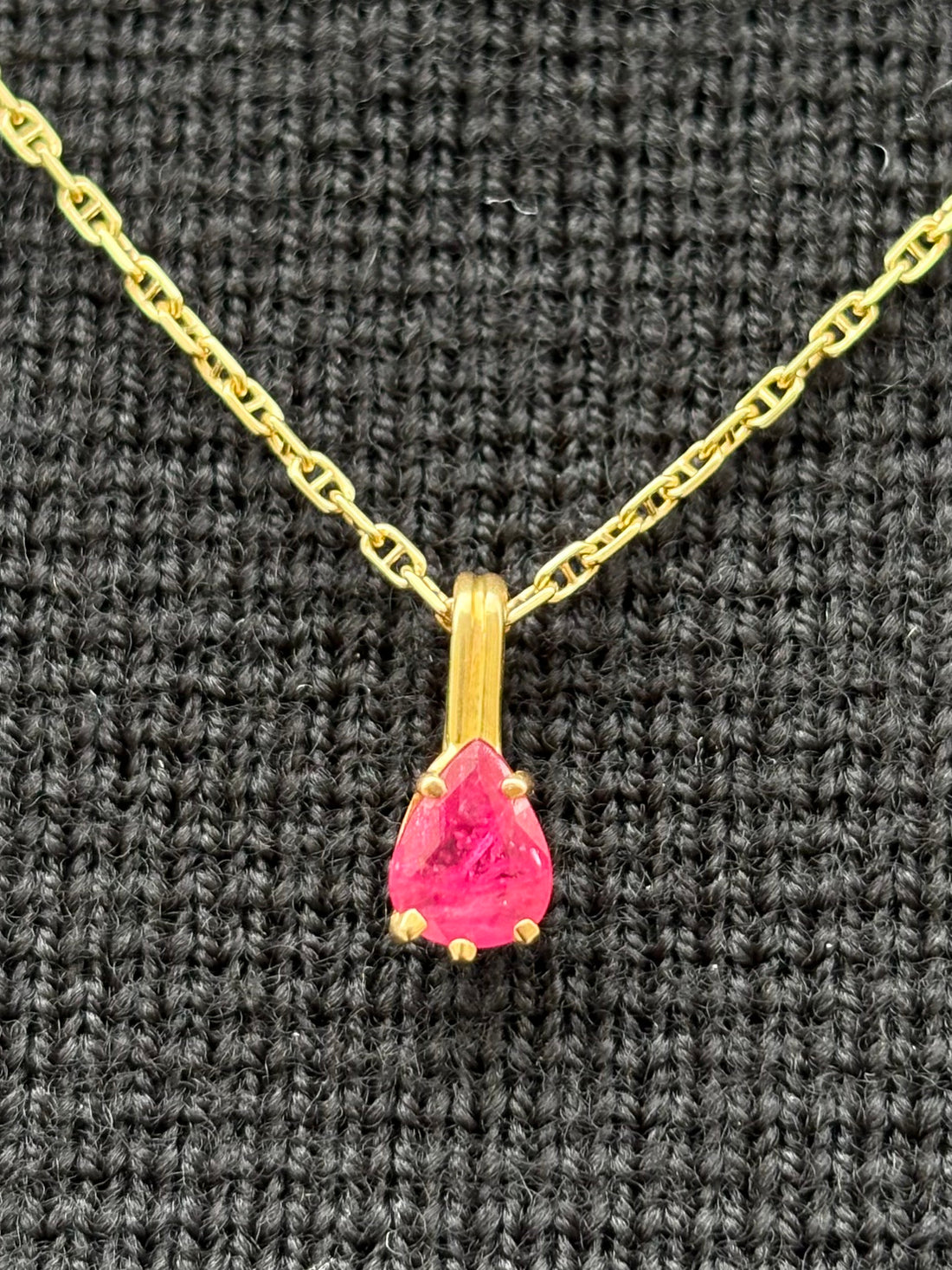 Pendentif Rubis 0.55 carat &quot;Roxanne&quot;