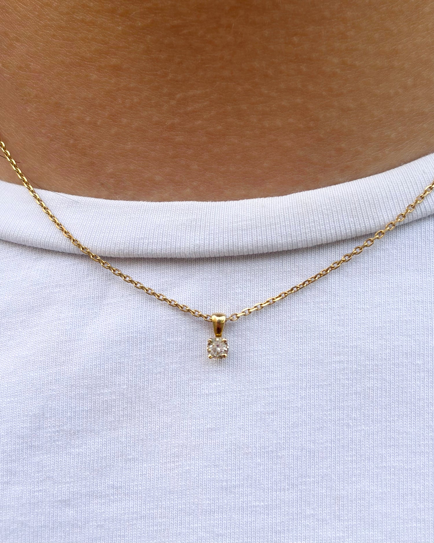 Pendentif Diamant "Georgina" - Elliade Paris
